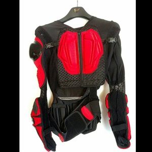 Fox Racing Padded Launch Suit Jacket sz Small